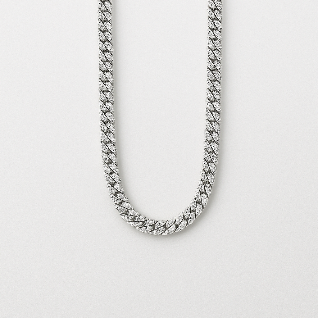 6mm Iced Cuban Chain