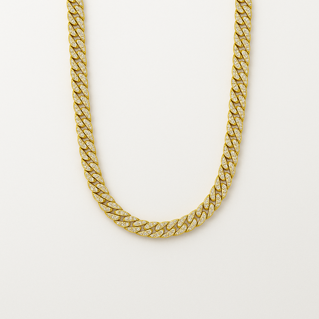 6mm Iced Cuban Chain