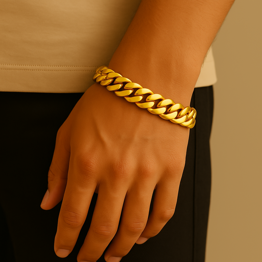12mm Cuban Bracelet