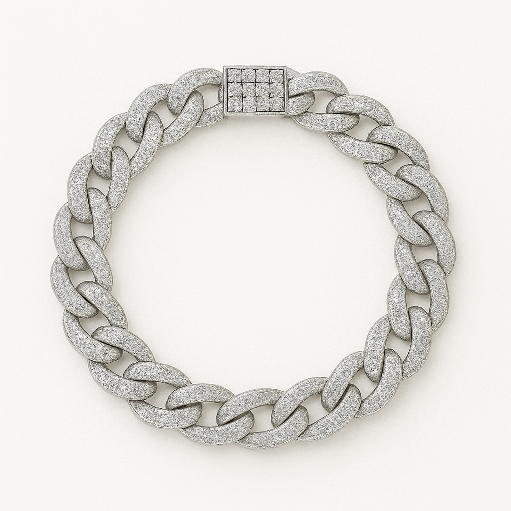 14mm Iced Cuban Bracelet